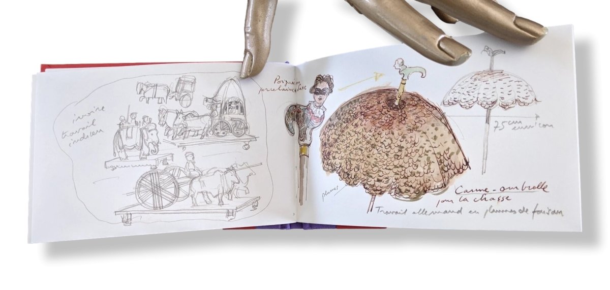 Hermes Papier Carnet de Croquis L'EXOTISME by Philippe Dumas, New and Sealed! - poupishop
