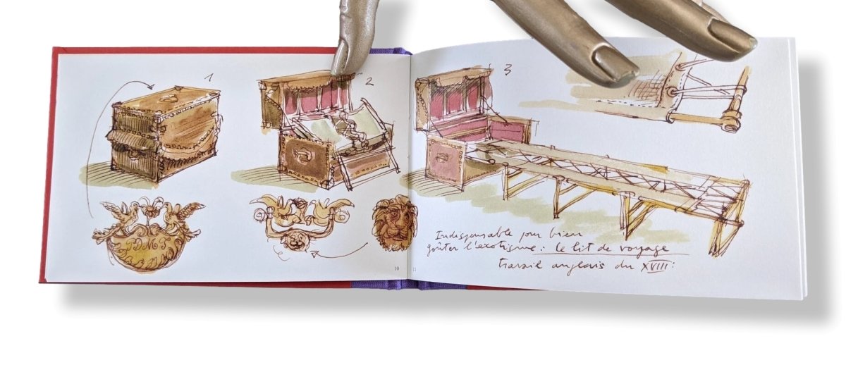 Hermes Papier Carnet de Croquis L'EXOTISME by Philippe Dumas, New and Sealed! - poupishop