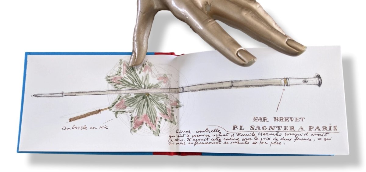Hermes Papier Carnet de Croquis VIVRE LA FRANCE A french Life Sketchbook by Philippe Dumas, New and Sealed! - poupishop
