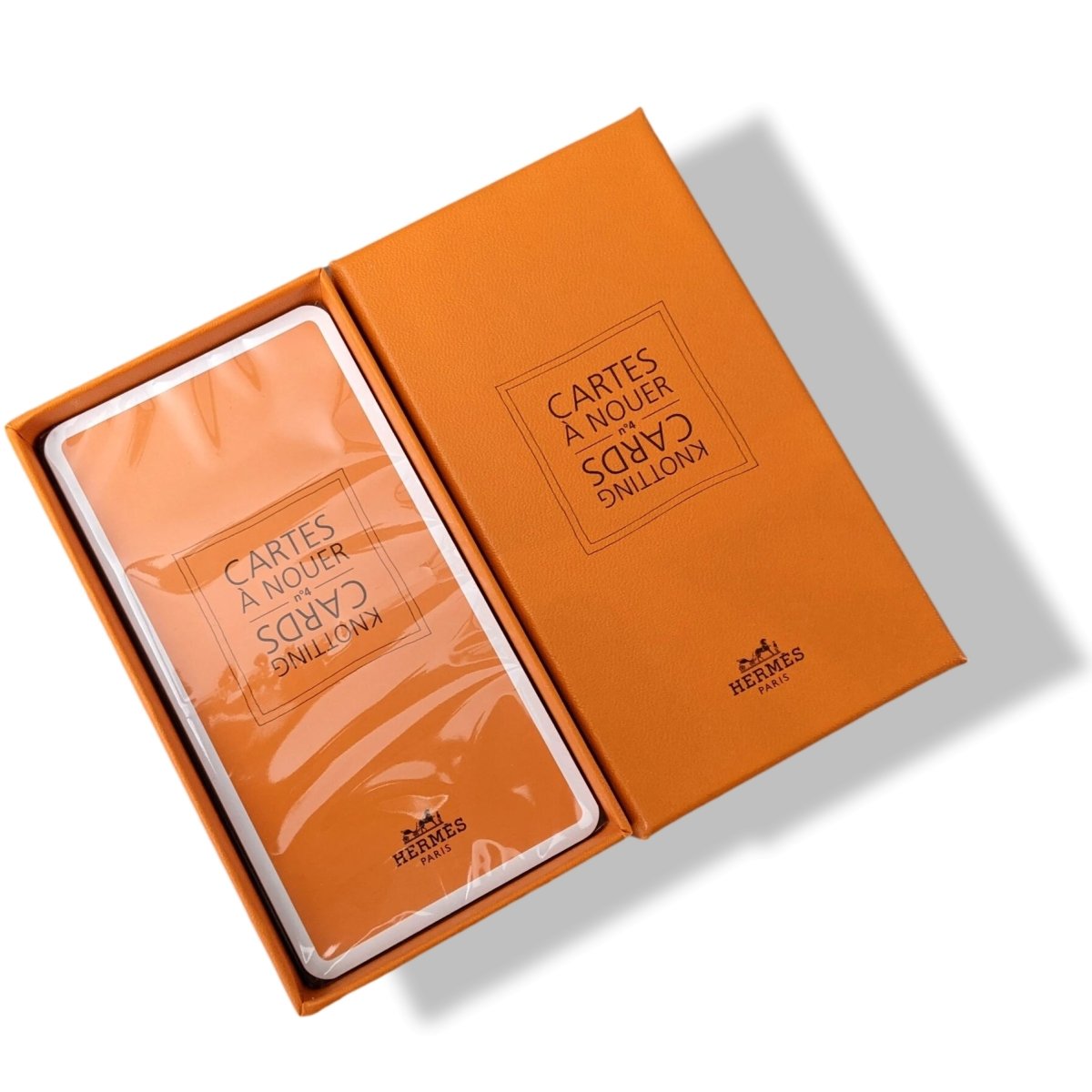 Hermes Papier Knotting Cards in Box, New! - poupishop