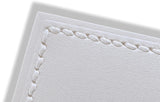 Hermes Papier Rare Vintage White Cards & Matching Enveloppes Sellier Saddle Stiching, New! - poupishop
