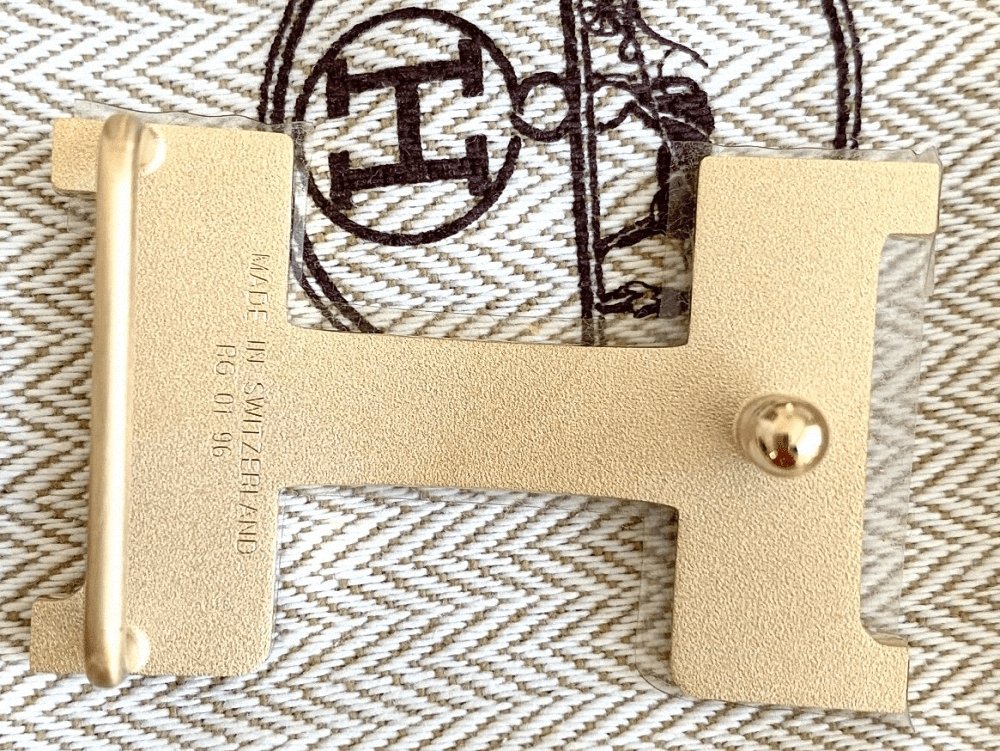 Hermes Permabrass MINI CONSTANCE Buckle 24 mm, New with Pochette and White Box!! - poupishop