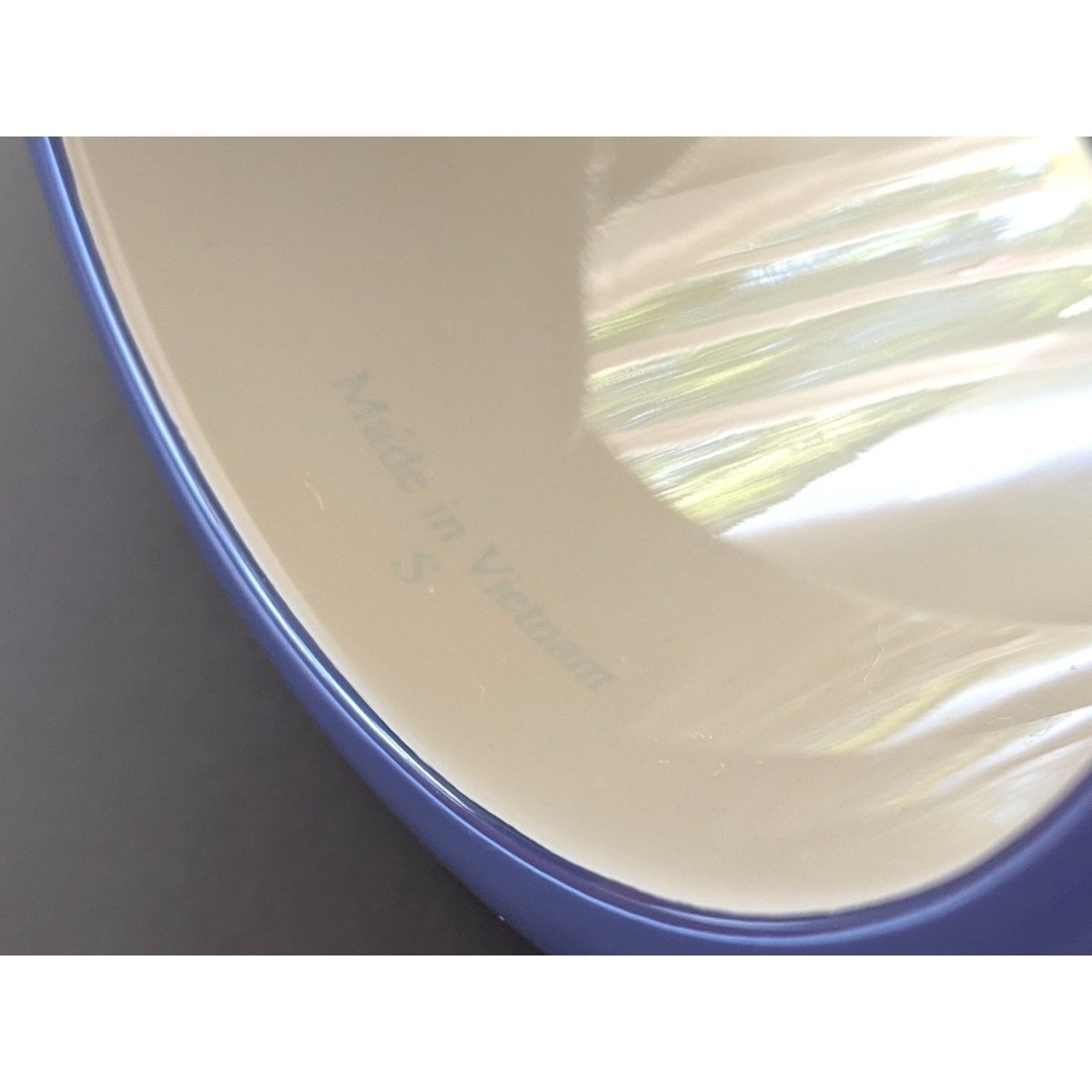 Hermes Pervenche/Coquille d'Oeuf Laquered Wood DUNE Bangle Bracelet SzS, BNWTIB! - poupishop