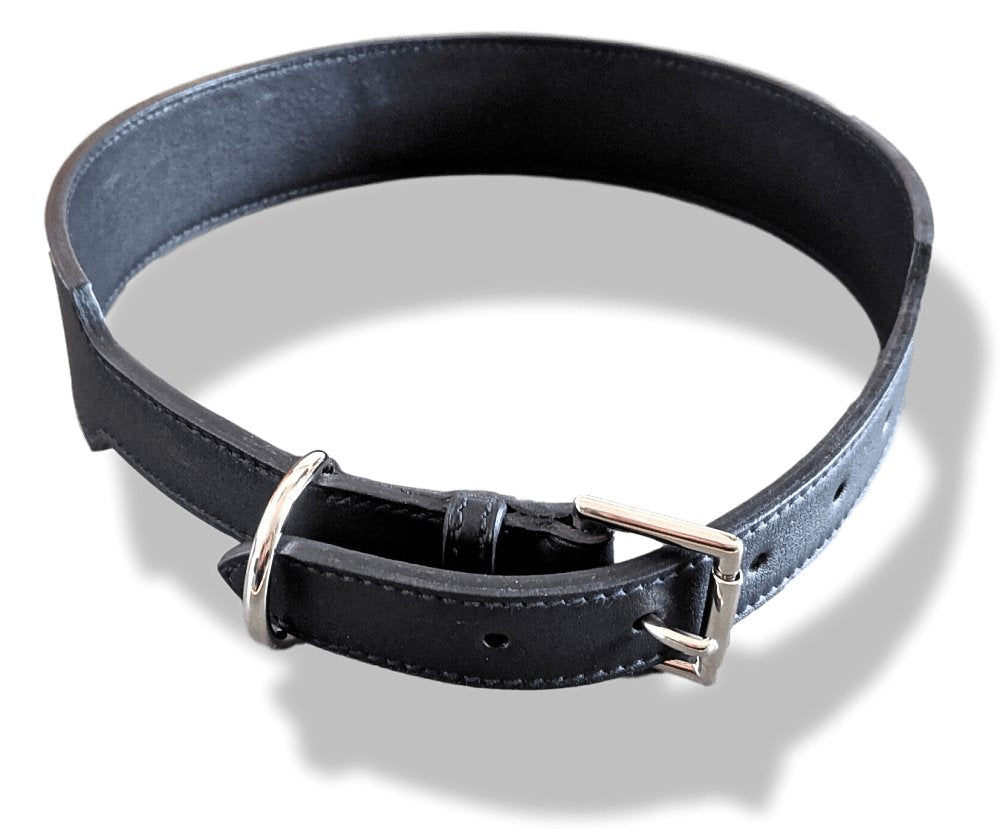 Hermes Pets 2009 Black Leather COLLIER DE CHIEN Big DOG COLLAR XL Rare, BNIB! - poupishop