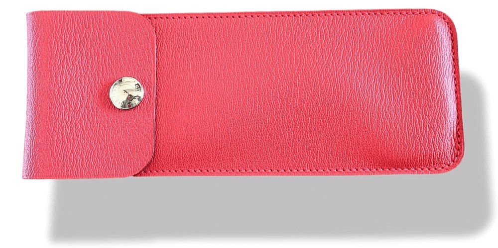 Hermes Pets Nickel-Plated Copper Horse Footpick HOOF PICK with Pink Chevre Leather Case, NWTIB! - poupishop