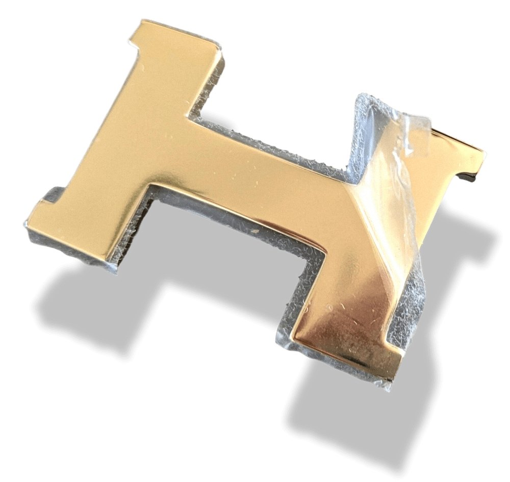 Hermes Plated Gold MINI CONSTANCE Buckle 24 mm, New with Pochette and White Box!!