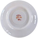 Hermes Orange Porcelain of Limoges "Africa" Coffee Saucer 10 cl / 3.5 fl. oz