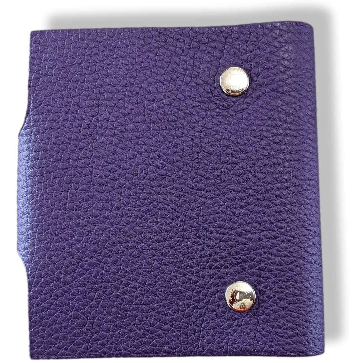 Hermes Purple Togo Calfskin CAHIER ULYSSE PM + Refill Plain NoteBook, NIB! - poupishop