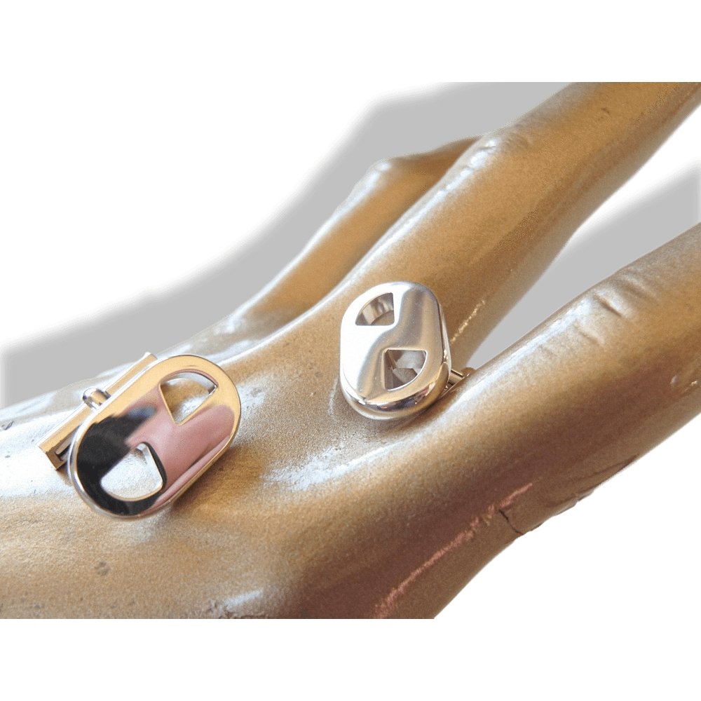 Hermes Rare Sterling Silver Cuffflinks, New! - poupishop