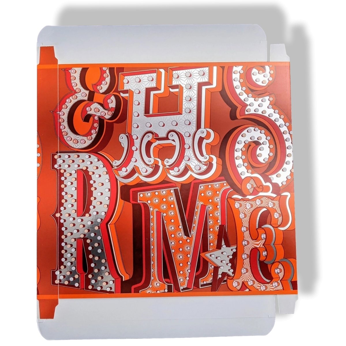 Hermes Red Overbox for Carre 90cm cm, New! - poupishop