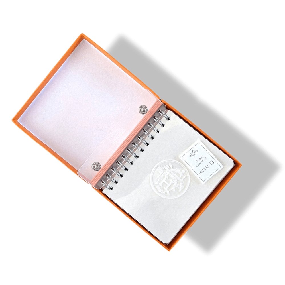 Hermes Refill ULYSSE MINI Notebook in Chinook Paper, BNIB! - poupishop