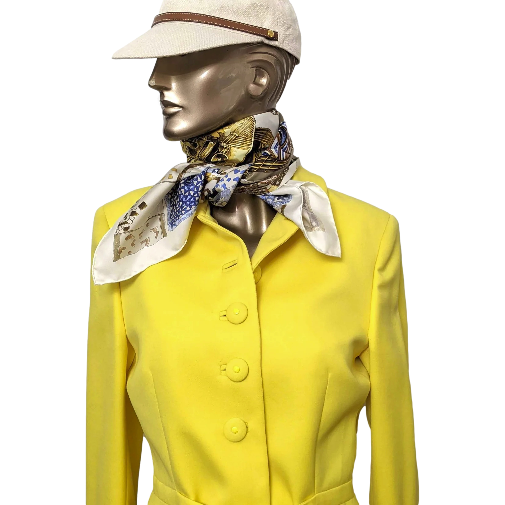 Produits Hermes Rare Special Issue "Republique Gabonaise - Persona" by Loic Dubigeon Twill 90cm