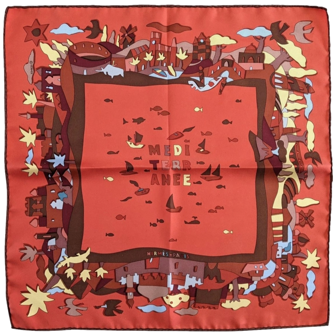 HERMES 2003年 カデナANNEE DE LA MEDITERRANEE Hermes 2003 Rouge Rives de la Mediterranee by Karen Petrossian