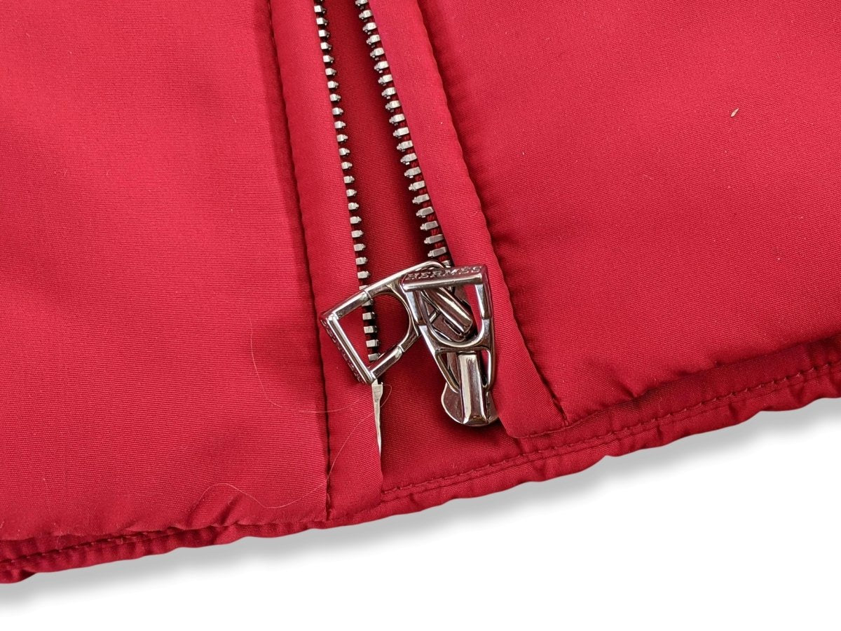 Hermes Rouge Casaque Men's JOCKEY Sleeveless Vest - Gilet Coupe-Vent SzM, BNWT! - poupishop