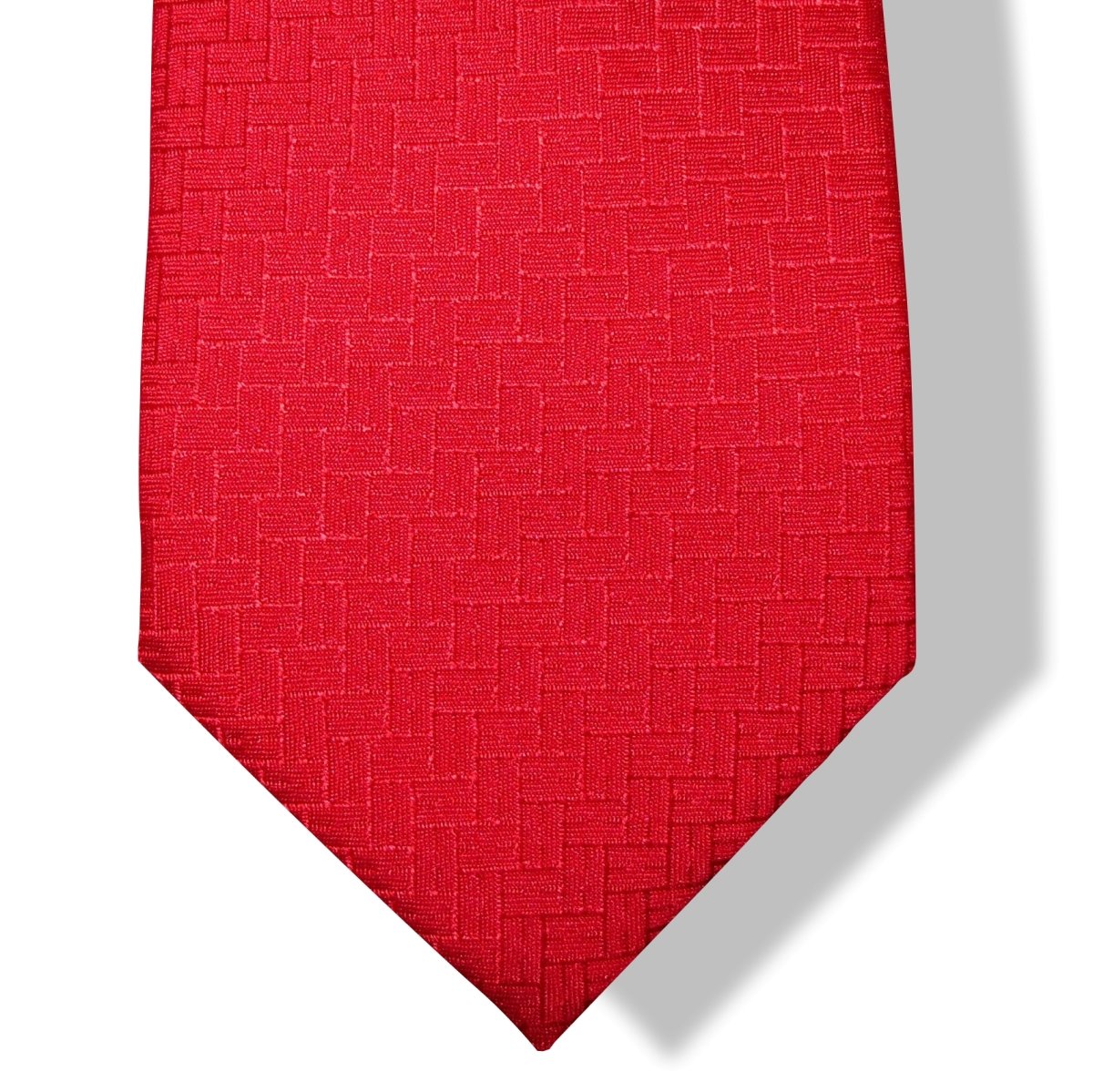 Ferie ide svulst Hermes Rouge NEW FACONNEE Jacquard Twill Silk Tie 8 cm BNWT! | poupishop
