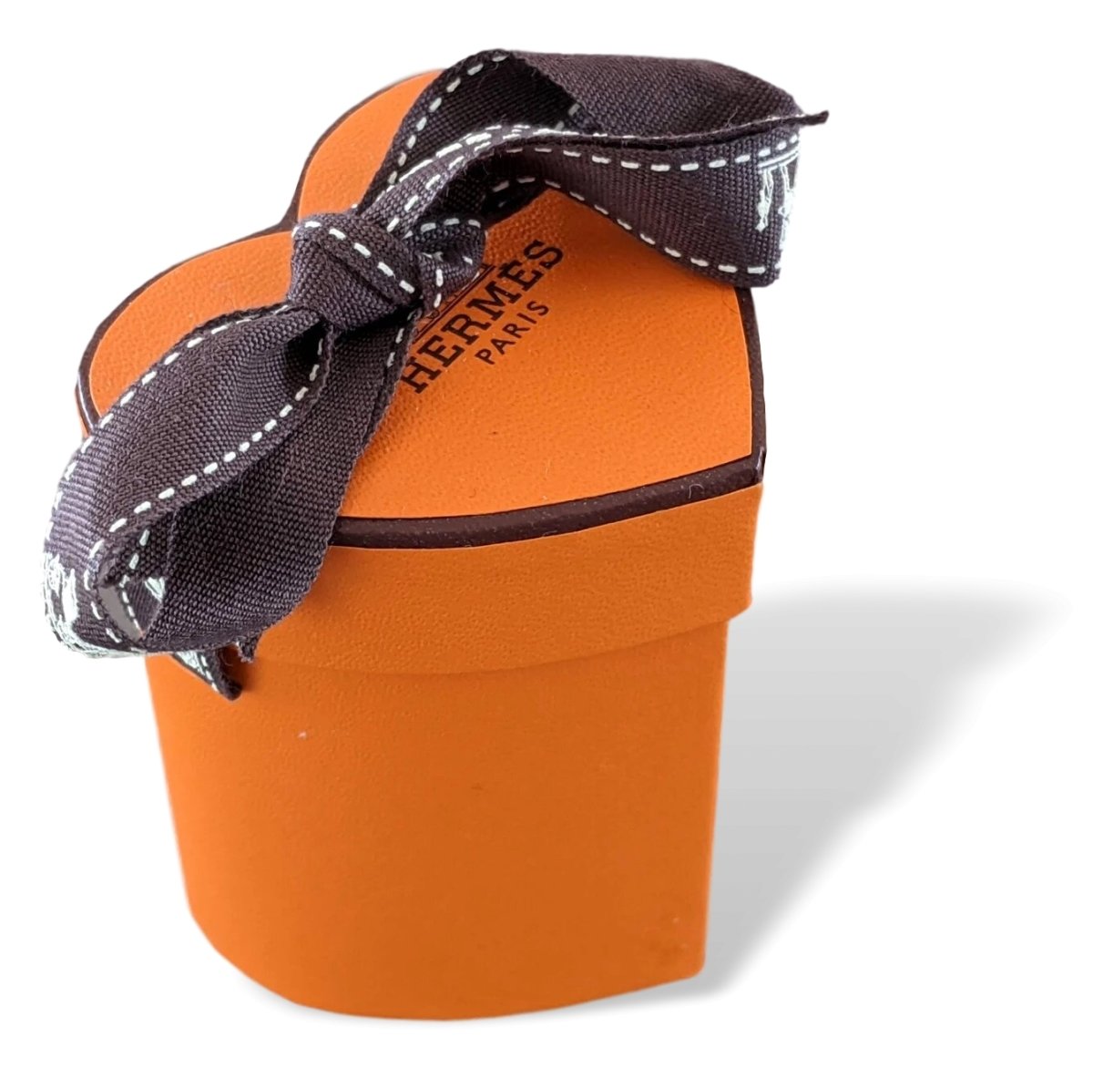 Hermes Rouge/Marine/Fauve Coeur JUNGLE LOVE LOVE by Robert Dallet Twilly Silk, BNIB! - poupishop