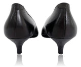 Hermes [SH11] Black Box FAUBOURG Pointed Toe Women Shoes Sz 40, BNIB! - poupishop