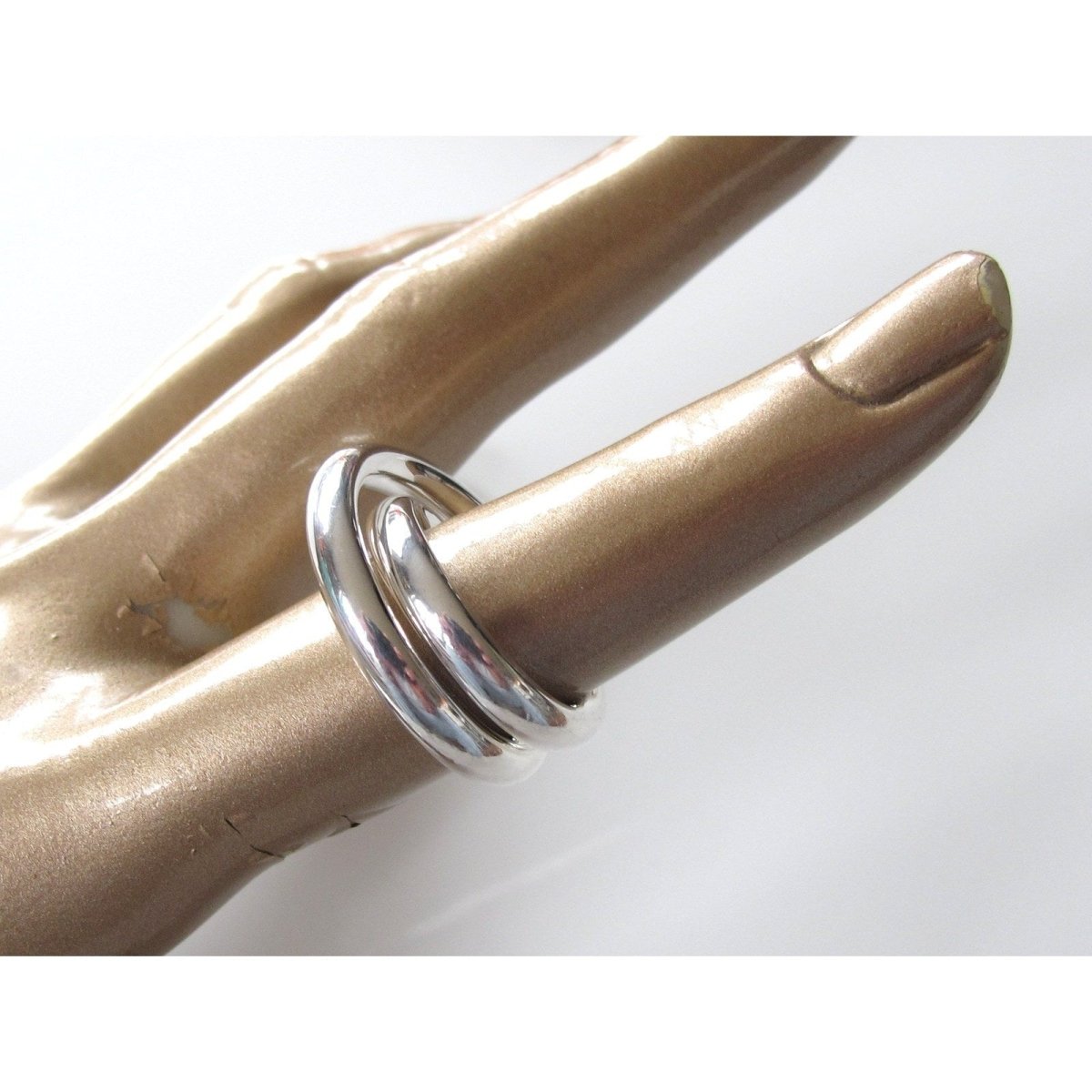 Hermes Shiny AG 925 Vertige Ring GM, Box! - poupishop