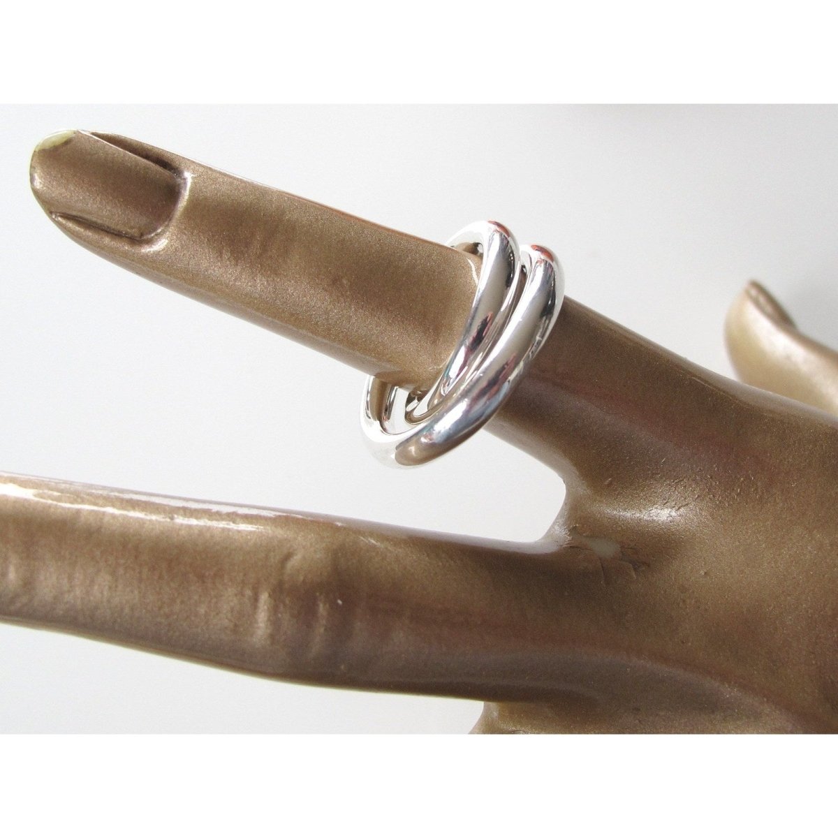 Hermes Shiny AG 925 Vertige Ring GM, Box! - poupishop
