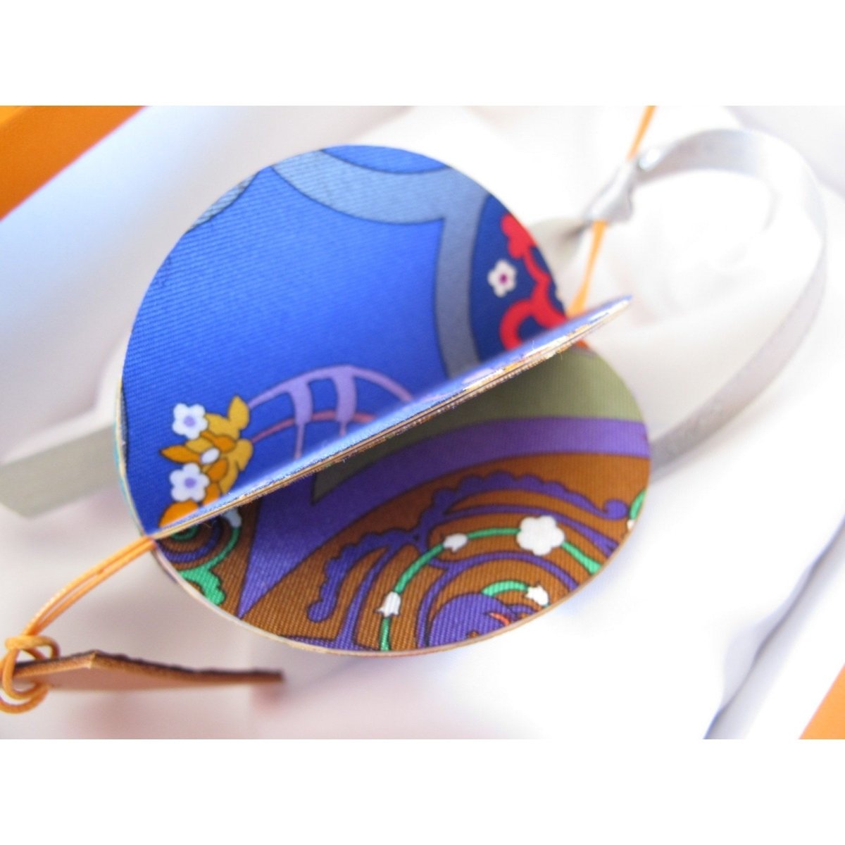 Hermes Silk Opening Store in Italy Dreamcatcher or Christmas Ornament Vip Gift, Box! - poupishop