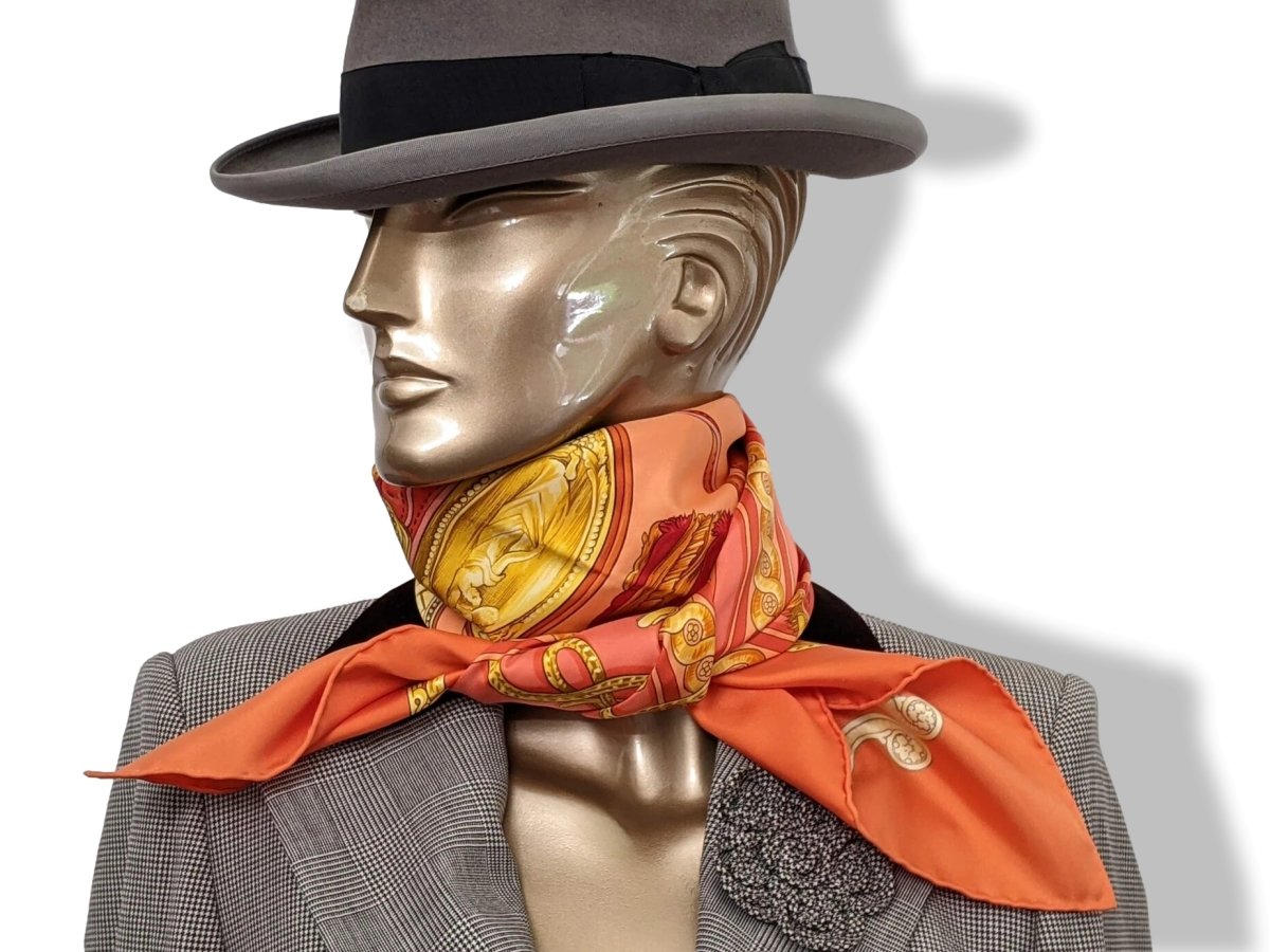 Hermes Special Issue BRIDE DE COUR 30 YEARS IN MUNICH Twill 90cm, Rare in Box! - poupishop