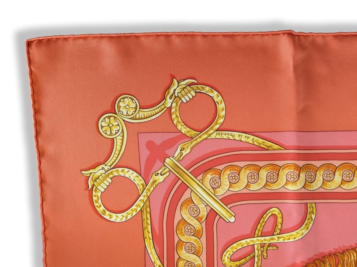 Hermes Special Issue BRIDE DE COUR 30 YEARS IN MUNICH Twill 90cm, Rare in Box! - poupishop