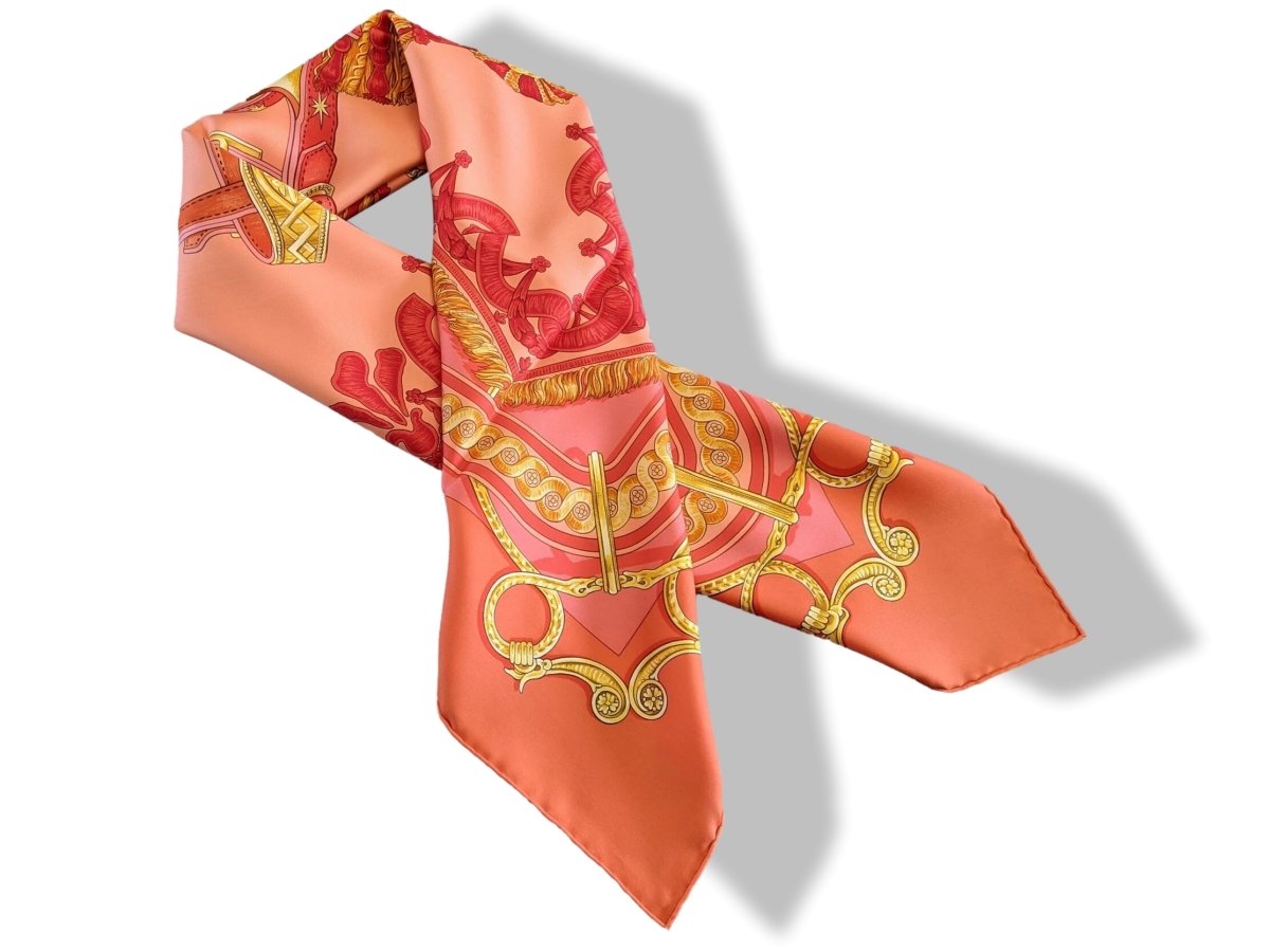 Hermes Special Issue BRIDE DE COUR 30 YEARS IN MUNICH Twill 90cm, Rare in Box! - poupishop