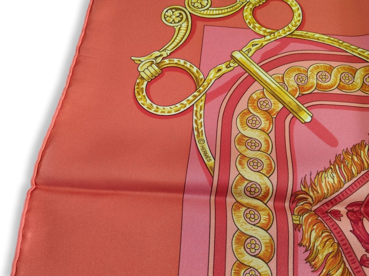 Hermes Special Issue BRIDE DE COUR 30 YEARS IN MUNICH Twill 90cm, Rare in Box! - poupishop