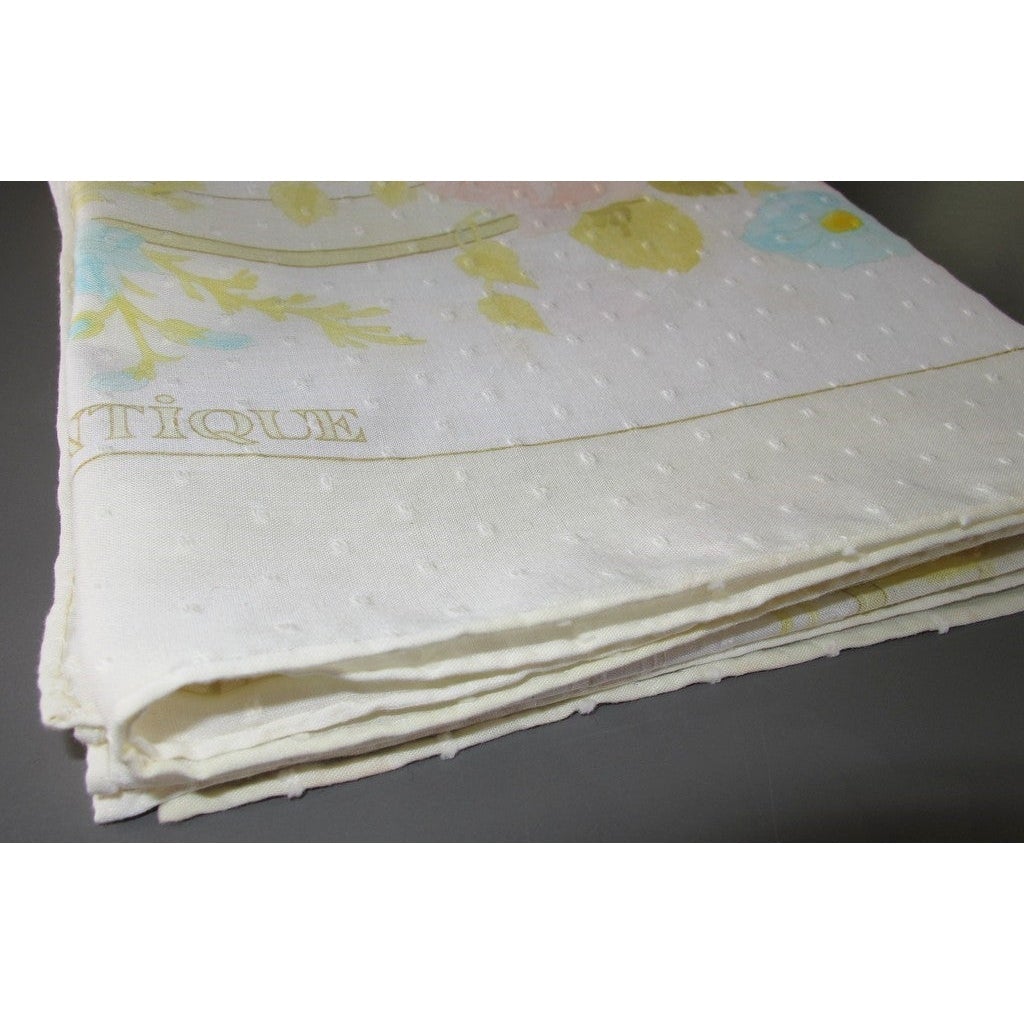 Hermes Special Issue Romantique Plumetis of Cotton Scarf 90cm, Rare! - poupishop