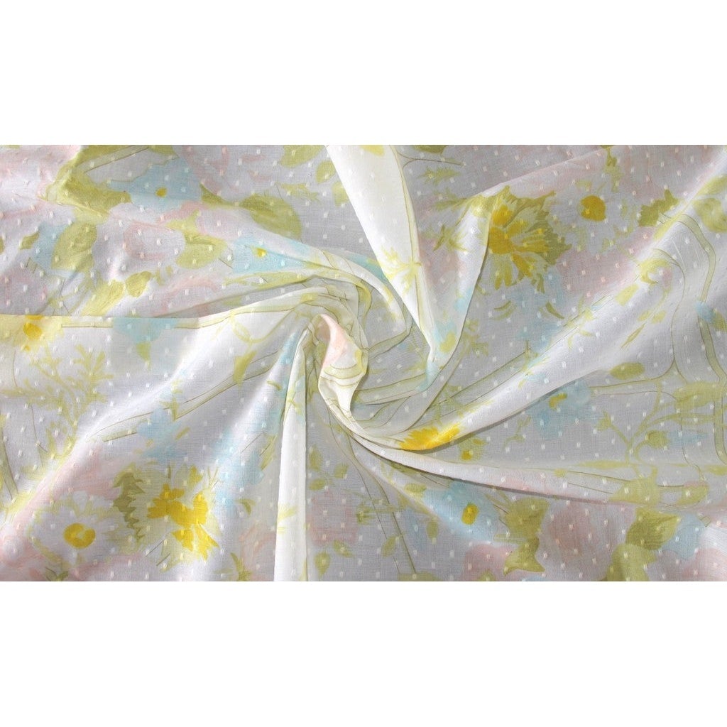 Hermes Special Issue Romantique Plumetis of Cotton Scarf 90cm, Rare! - poupishop