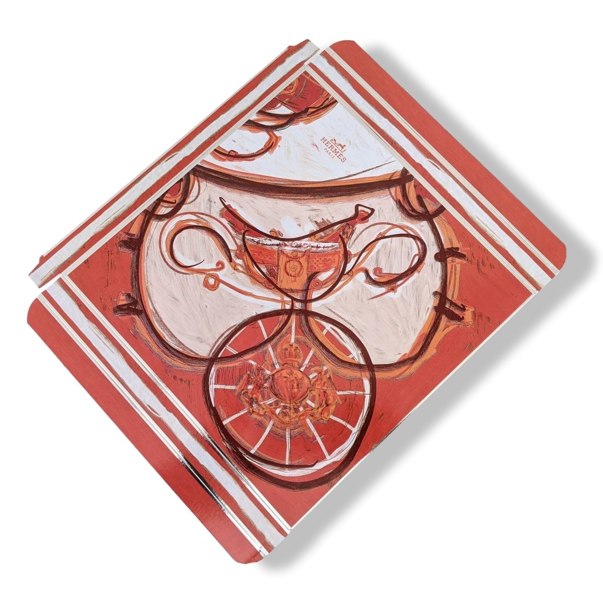 Hermes SPRINGS Overbox for Carre 90cm cm, New! - poupishop