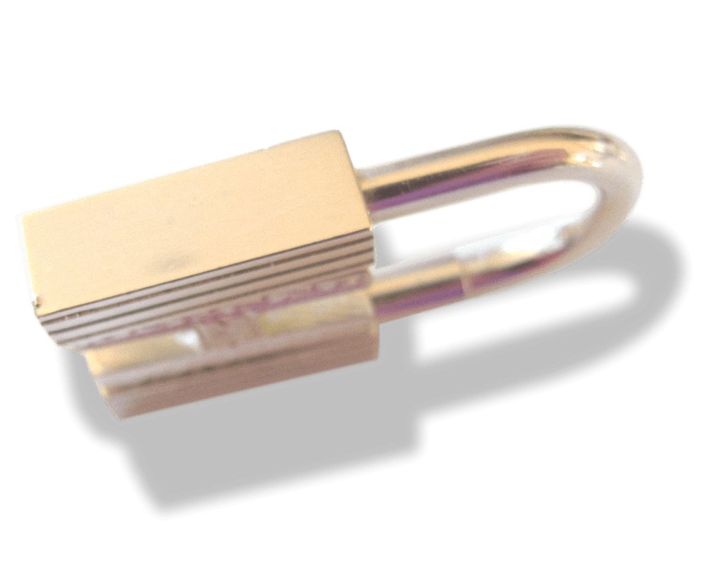 Hermes Sterling Silver 925 Touareg H Padlock Bag Charm Cadenas Key Ring - poupishop