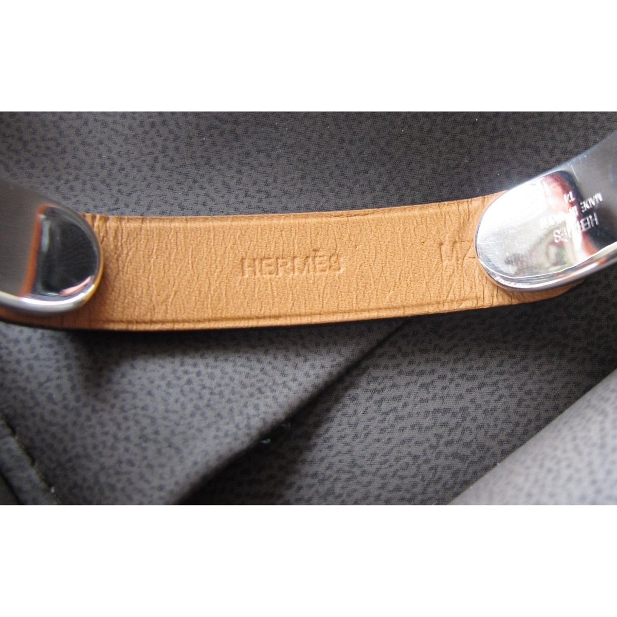 Hermes Sterling Silver Impulsive Touareg Unisex Bracelet, Ret. $990cm, NIB! - poupishop