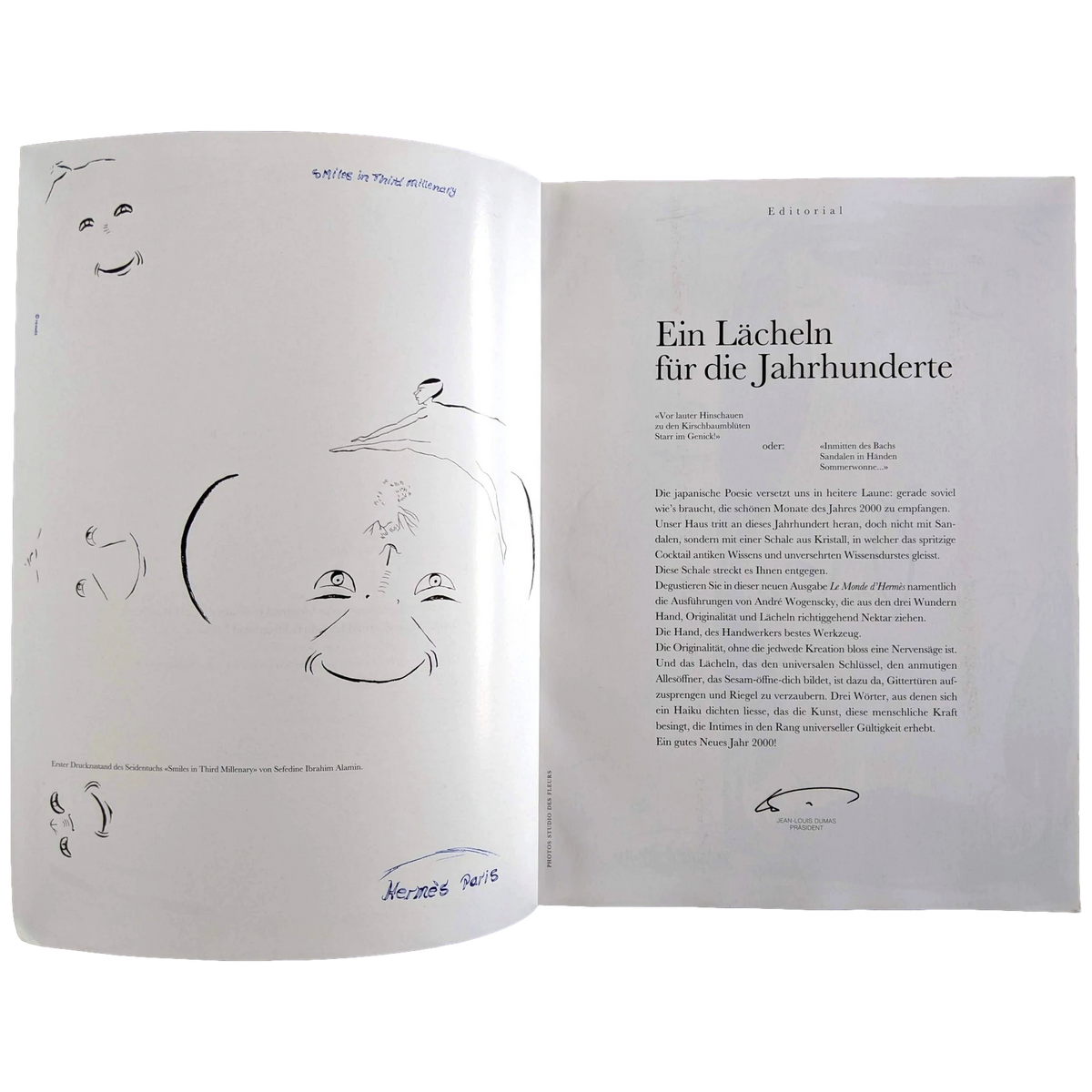 Produits Hermes Spring-Summer 2000 Le Monde D'HERMES Vol. I Book, German