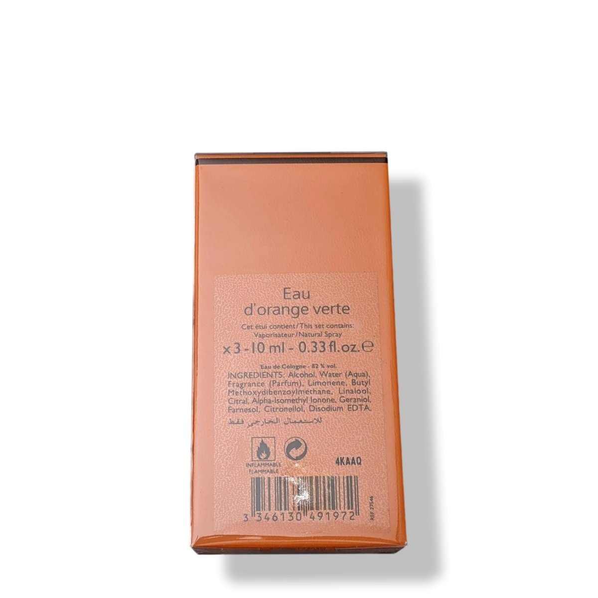 Hermes The Art of Living EAU D'ORANGE VERTE Set of 3 Eau de cologne refills, BNIB! - poupishop