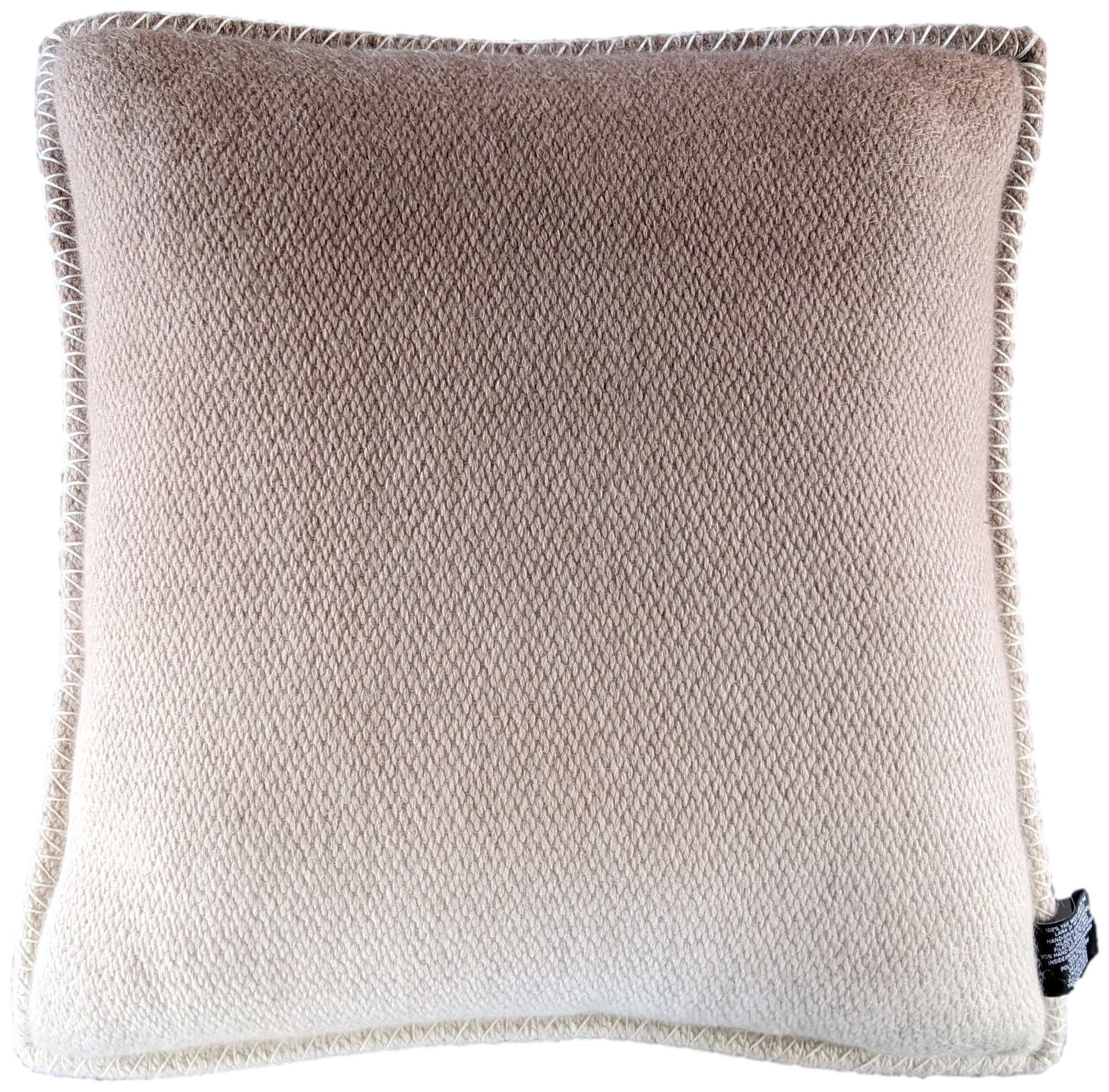 Hermes Natural/Gris/Ombre Tibetan Yack'n'Dye Pillow 43 x 43 cm