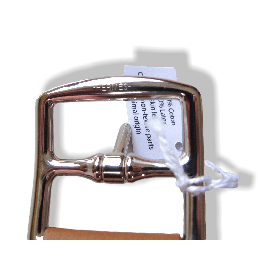 Hermes Unisex Multi Colors Braided Cotton & Calfskin Leather Etriviere Belt, NIB! - poupishop