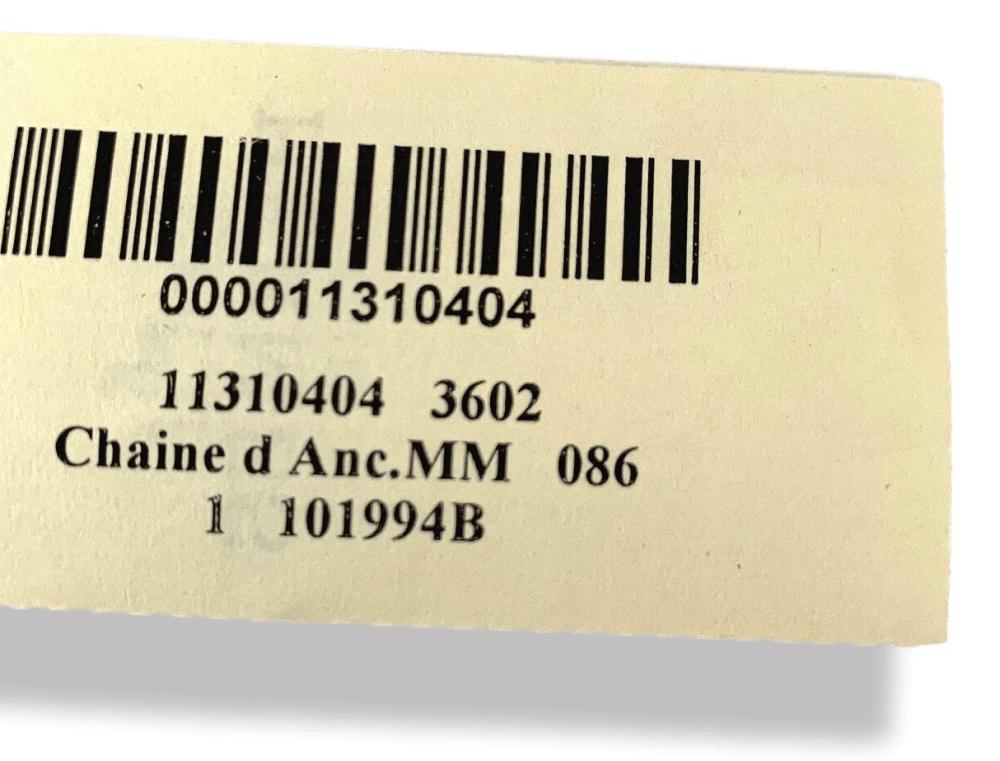 Hermes Unisex Sterling Silver 925 CHAINE D'ANCRE MM Bracelet Size XL, NWTIB! - poupishop