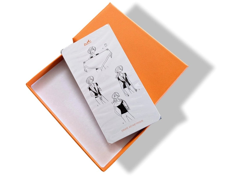 Hermes Vintage Papier Knotting Cards in Box, New! - poupishop