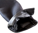 Hermes Noir/Noir 100% Virgin Wool with Lambskin Details Men's Jacket Sz50