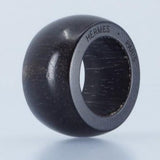 Hermes Wood Scarf Ring, New! - poupishop