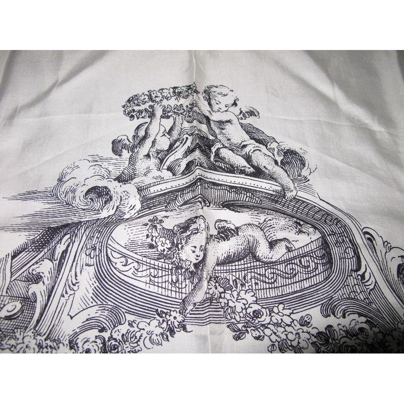 Hubert de Givenchy x Costa 1954 New Year Greetings Artist Silk Scarf - poupishop