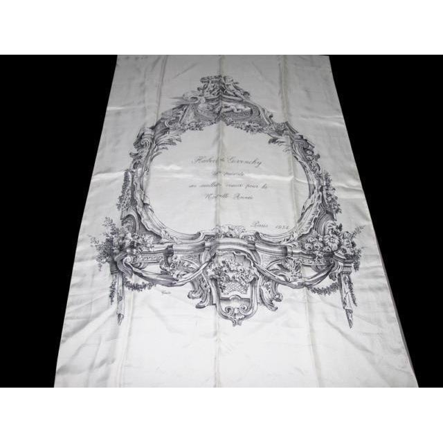 Hubert de Givenchy x Costa 1954 New Year Greetings Artist Silk Scarf - poupishop