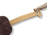 Kaufmann Brown Elephant Skin Keyring model Clochette PM, Rare, New! - poupishop