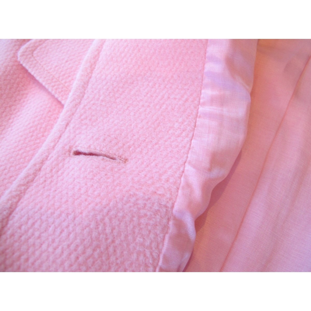 Liz Malraux Design Rose bonbon 100% Cashmere Jacket Sz40-42 - poupishop