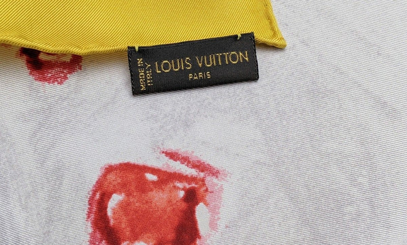 Louis Vuitton 2007 Special Issue Alberto Giacometti Artist Silk Scarf Edt, Box! - poupishop