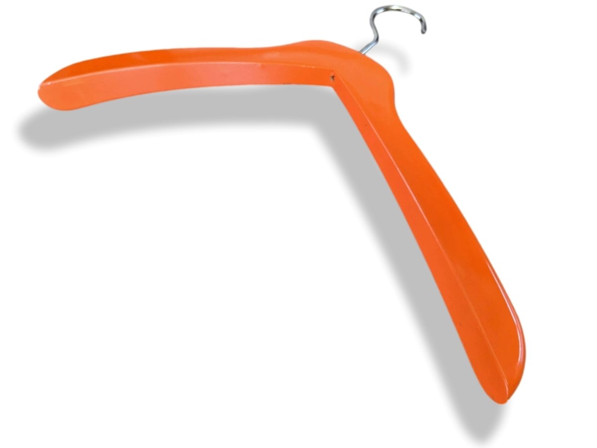 LOUIS VUITTON CUP Orange Lacquered Wood Clothing Hanger - poupishop