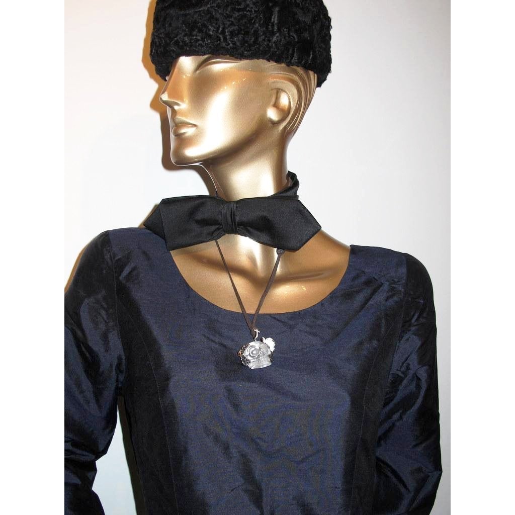 Lydia Courteille Joaillerie Rock Diamonds Crystal Skull Pendant - poupishop