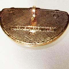 Michaela Frey Wien Gold Enamelled Balance Zodiac Pendant, NIB! - poupishop
