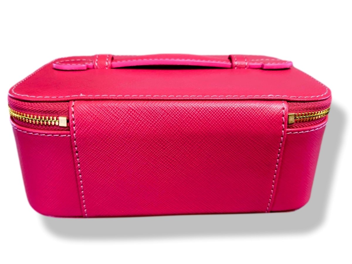 Patek Philippe Fuschsia Leather Jewelry Travel Box Case VIP, NIB! - poupishop